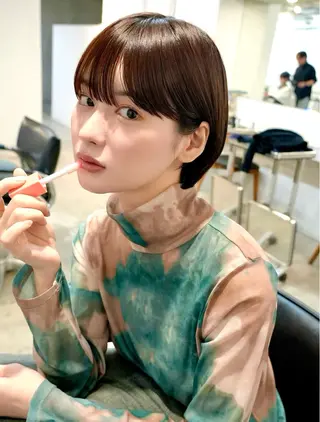 ショート 骨格診断で絶対可愛い ✨丸みショート✨凌弥のヘアスタイル