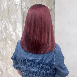 セミロング カラー ニュアンスパーマ kotojiのヘアスタイル