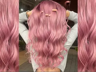 ロング カラー LINOET名古屋所属・齋藤 梨乃のヘアスタイル