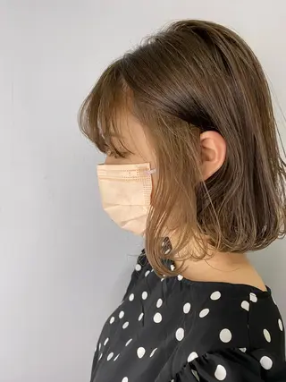 ミディアム 橋口 亮平のヘアスタイル