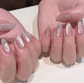 ネイル 🎀PG🩵 ネイルサロンのネイルデザイン