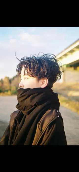 ショート 似合わせカット /パーマ岡本淳平のヘアスタイル