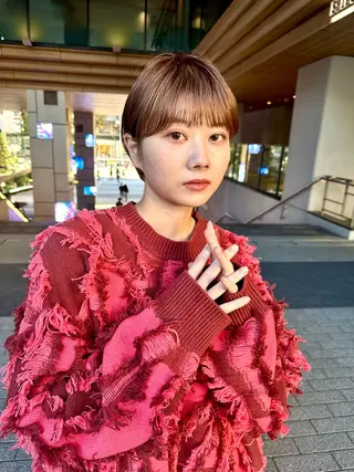 ショート 骨格診断で絶対可愛い ✨丸みショート✨凌弥のヘアスタイル