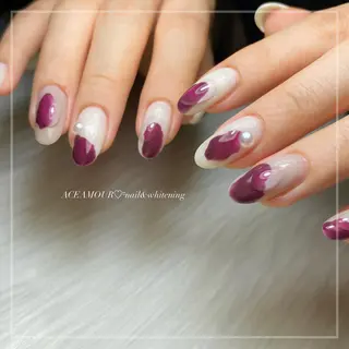 ネイル ネイル/耳つぼ /新ホワイトニングのネイルデザイン