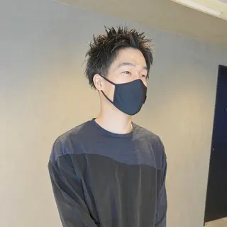 メンズ ヨシカワ タツキのヘアスタイル