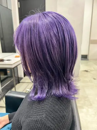 カラー カラースペシャリスト ・齊藤 羽瑠輝のヘアスタイル