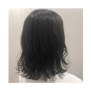 ミディアム ❁⃘ ち だ り さ ❁⃘のヘアスタイル