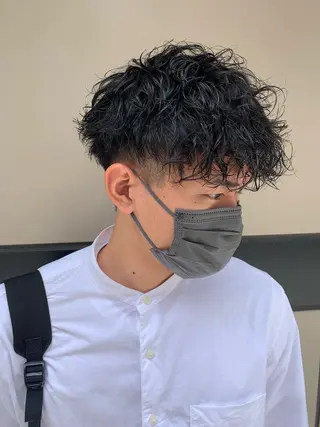パーマ メンズ 💈平島 拓也💈のヘアスタイル