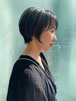 ショート sea's所属・ヒラカホ/矢場町/ ブリーチ/似合わせのヘアスタイル