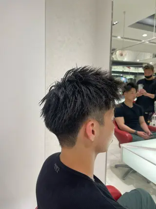 ショート メンズ/メンズパーマ 服部太地のヘアスタイル