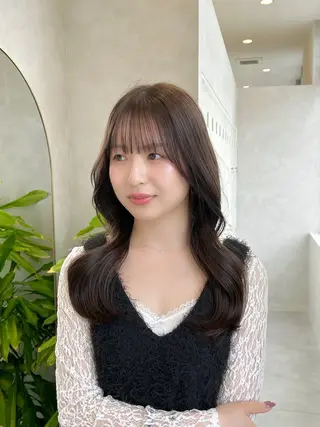 ロング 左藤 樹真のヘアスタイル