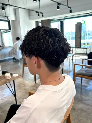 パーマ メンズ 骨格補正施術/メンズ 専門美容師/YUYAのヘアスタイル