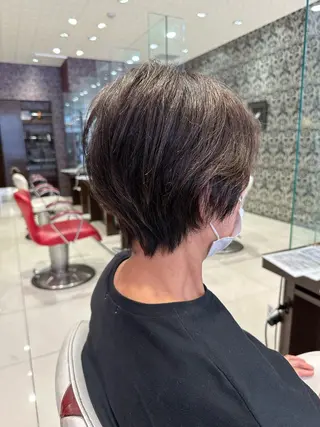 ショート 益野 凌のヘアスタイル