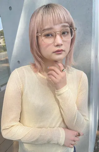 ショート StellA所属・アートディレクター ワダヒサノリのヘアスタイル