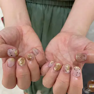 ネイル ゆびノさき茨木店 ニュアンス/アートのネイルデザイン