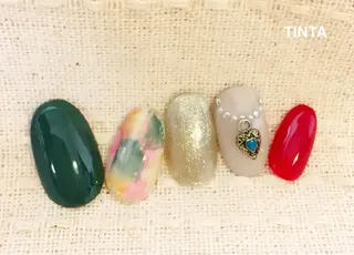 ネイル ネイルサロン ティンタ所属・馬場 典子のネイルデザイン