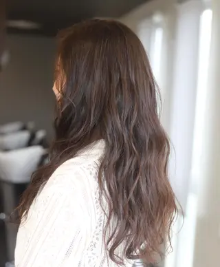 ロング カラー 髪質改善＆ヘッドスパ Noix 【ノア】所属・田中 孝典のヘアスタイル