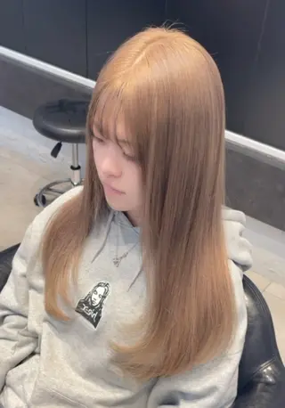 ロング Fi-Ne原宿/ プルエクステ/そらのヘアスタイル