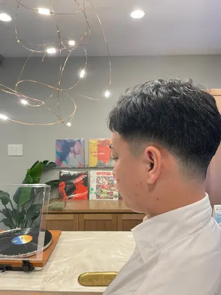 セミロング メンズ KEEN creative hair所属・【メンズ専門】 松本憲信のヘアスタイル