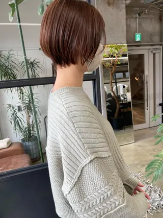 ショート カラー 小木曽智美 /ボブ/ショートのヘアスタイル