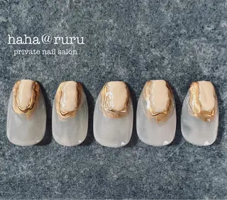 ネイル haha@ ruruのネイルデザイン