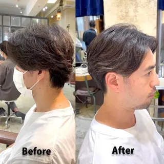 メンズ MINX青山店所属・川渕 恭兵のヘアスタイル