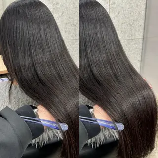 ロング WERULE pivot cross店所属・髪質改善/岡﨑 亮のヘアスタイル