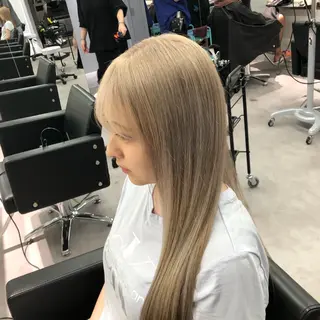 ロング カラー 矢島颯哉/ハイトーン ブリーチカラー💎のヘアスタイル