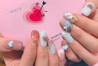 ネイル まるみ ♡のネイルデザイン