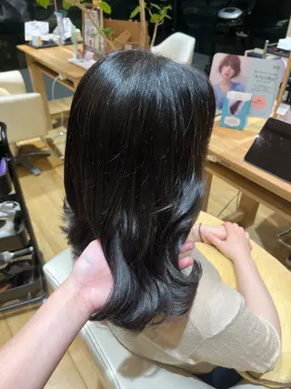ミディアム カラー ヘアアレンジ Luce大宮所属・Luce/ Ayakaのヘアスタイル
