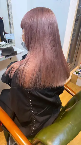 ロング カラー RURI韓国ボブ 🇰🇷タッセルボブのヘアスタイル