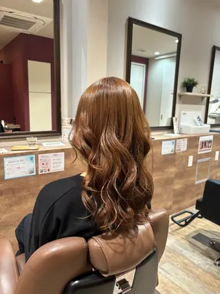 ロング カラー 透明感カラー/ くびれヘア/ユウユのヘアスタイル