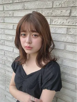 カラー 🌙ケアブリーチ 🌙/HI naのヘアスタイル