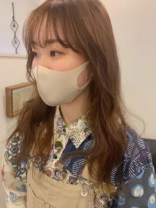 ロング m ā l o.🌷 サカモトマイコのヘアスタイル