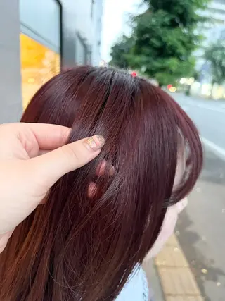 ロング Dulce oro所属・円山/透明感カラー/ yurinaのヘアスタイル