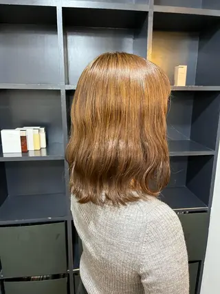 ミディアム SALOWIN新宿三丁目frente所属・髪質改善/艶カラー MISATOのヘアスタイル