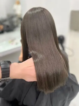 セミロング 💗秋冬トレンドヘア Natsumi 💗のヘアスタイル