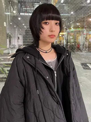 ミディアム ボブ/レイヤー/ 御田村裕人のヘアスタイル