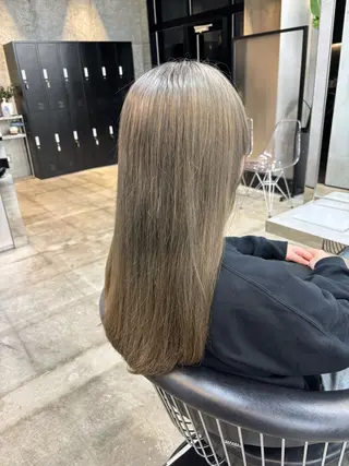 ロング カラー 🌷艶感カラー🌷 富施　優花のヘアスタイル