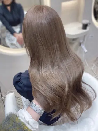 ミディアム カラー MIRAC所属・Ryoichi⛓️ 韓国ヘア/ハイトーンのヘアスタイル