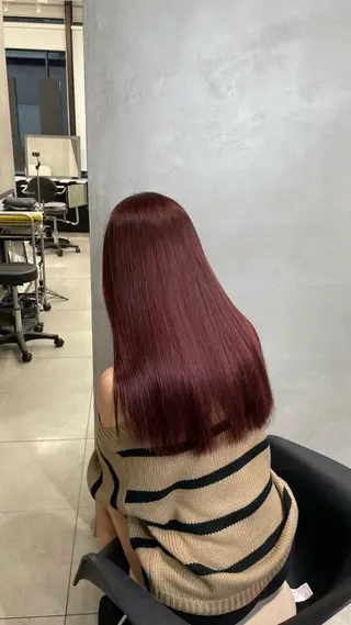 カラー Off-White 大阪所属・offwhite Nano🪩🧡のヘアスタイル