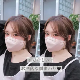 セミロング Misaki /ボブ/縮毛矯正のヘアスタイル