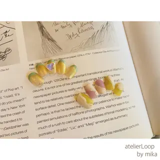 ネイル atelierLoopbyshiho所属・atelier Loop♪MIKAのネイルデザイン