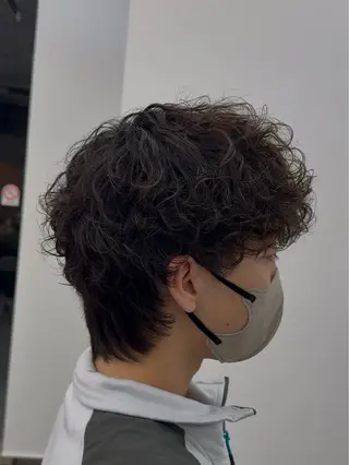 パーマ メンズ ”骨格似合わせ” 美容師NAKOのヘアスタイル
