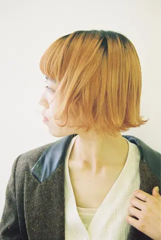 ショート 似合わせカット /パーマ岡本淳平のヘアスタイル