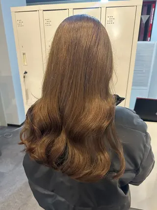 セミロング カラー Sherry/R 三川町　木村祐里奈のヘアスタイル