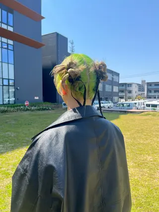 ヘアアレンジ AILERON 陣岸のヘアスタイル