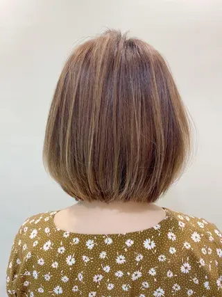 ミディアム 髪質改善縮毛矯正 リピートNo.1米倉のヘアスタイル