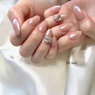 セミロング pllia beautyのネイルデザイン