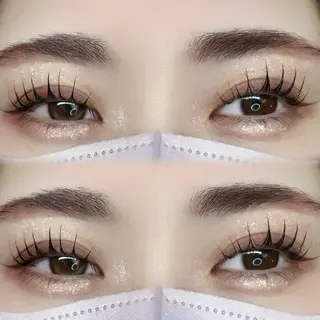 マツエク・マツパ れいな仙台マツパ🩵 LionHeart”のマツエク・マツパデザイン